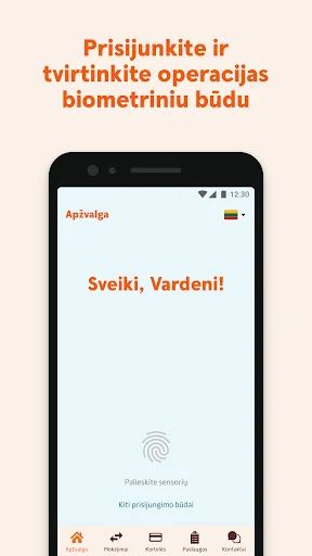 Swedbank Lietuva screenshot 1