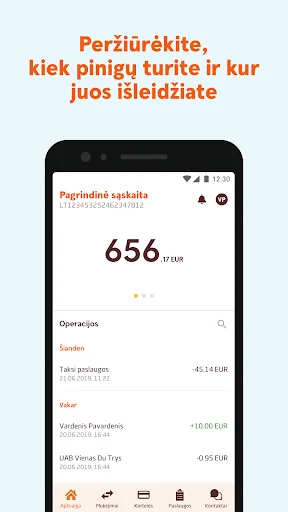 Swedbank Lietuva screenshot 2