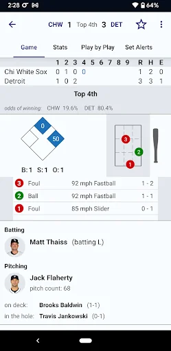 Sports Alerts - MLB edition screenshot 1