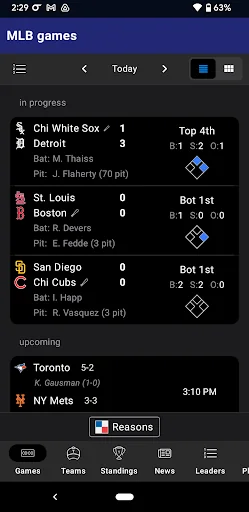 Sports Alerts - MLB edition screenshot 3