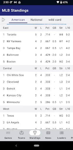 Sports Alerts - MLB edition screenshot 4