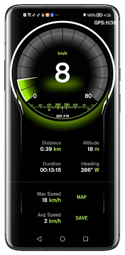 Speed View GPS Pro screenshot 1