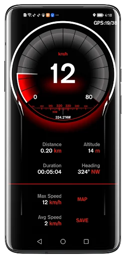 Speed View GPS Pro screenshot 2