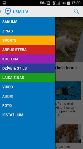 LSM.lv screenshot 1