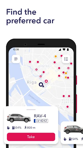 CARGURU - Car sharing screenshot 1