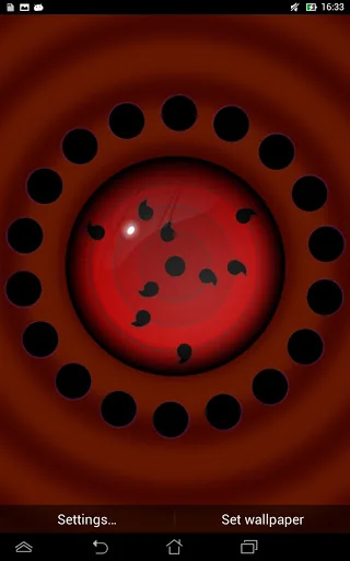 Rin - Sharingan Live Wallpaper