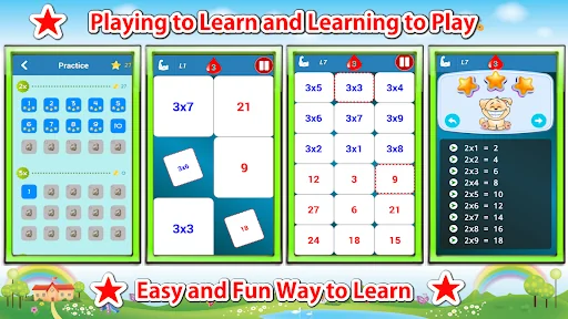 Multiplication Tables Game screenshot 2