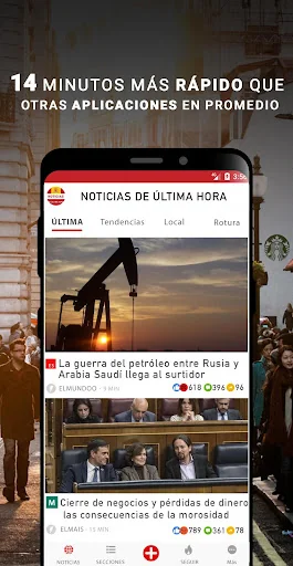 España ultimas noticias screenshot 1