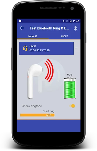 Bluetooth headset check