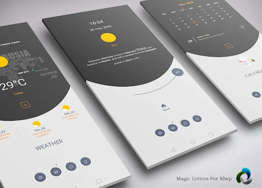 Magic Letters for klwp
