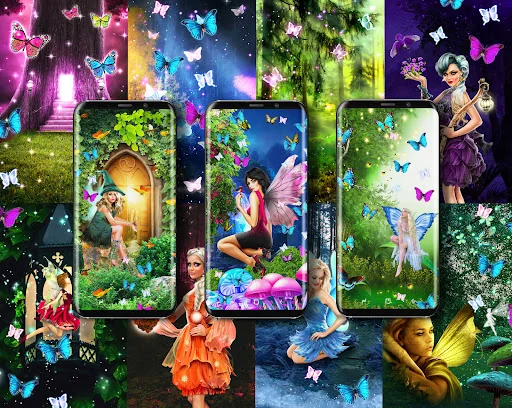 Magical forest live wallpaper screenshot 2