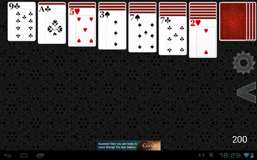 Spiderette Solitaire HD screenshot 2