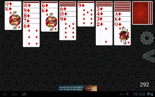 Spiderette Solitaire HD screenshot 3