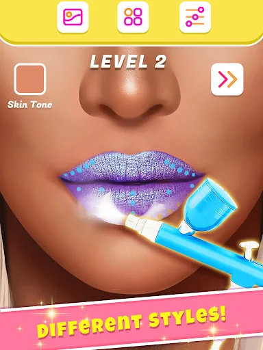 Lip Art Makeup Artist Games screenshot 3