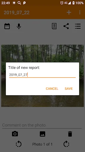 Photo Report in pdf format