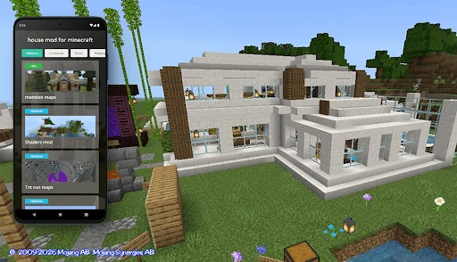 house mod for minecraft screenshot 1