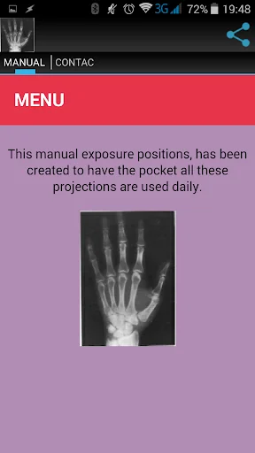RADIOLOGY MANUAL screenshot 1