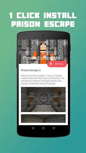 Prison Escape 2 Map for MCPE screenshot 1