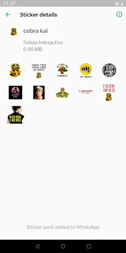 Cobra Kai - Stickers ,Wallpape screenshot 3