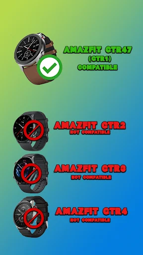 Amazfit GTR 47 Watchfaces screenshot 1