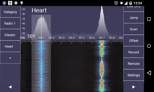 SDR Touch - Live radio via USB screenshot 1