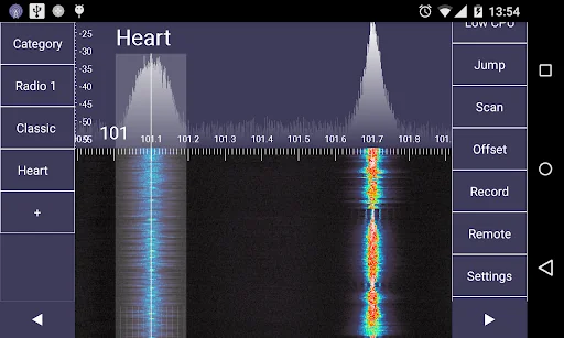 SDR Touch - Live radio via USB