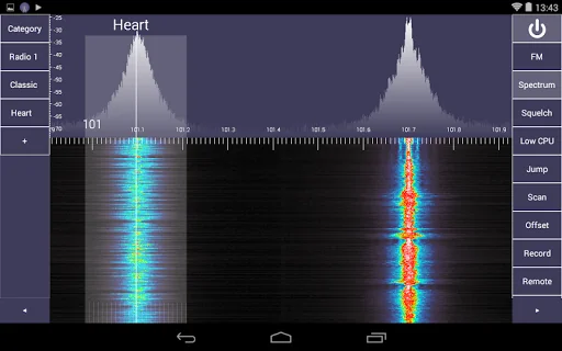 SDR Touch - Live radio via USB screenshot 2