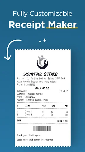 Bluetooth Mini Thermal Printer screenshot 1