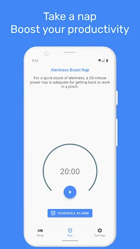 Naps & sleep cycle alarm screenshot 2