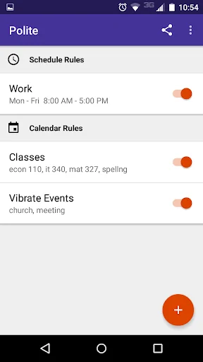 Polite - Automatically Silence screenshot 1
