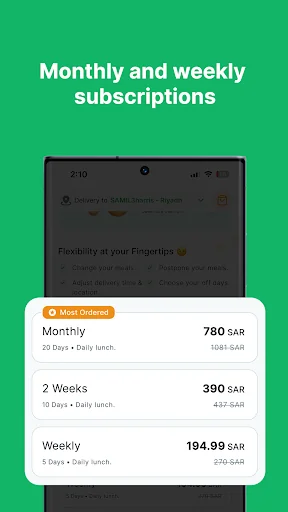 Dailymealz: Food Subscription screenshot 4