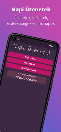 Napi üzenet