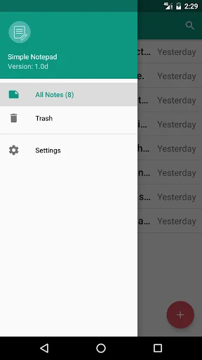 Simple Notepad