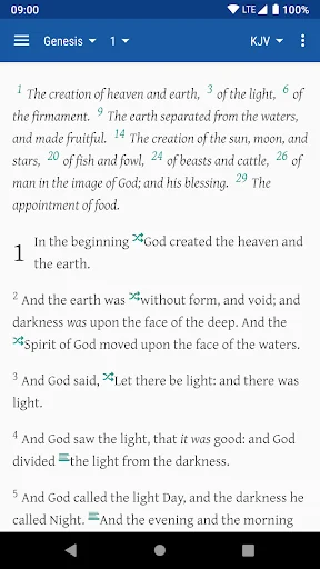 Dove Bible screenshot 1
