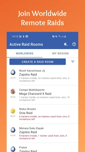 PokeRaid - for Pokémon GO Raid screenshot 1