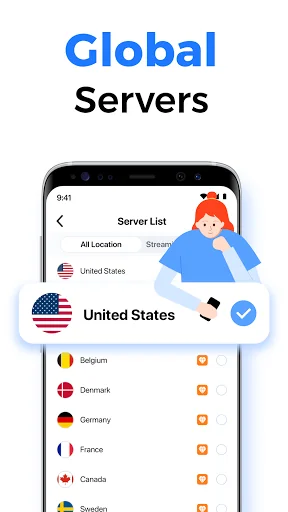 SkyVPN - Fast Secure VPN screenshot 2