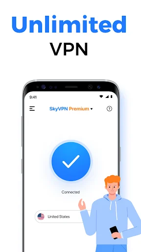 SkyVPN - Fast Secure VPN screenshot 3