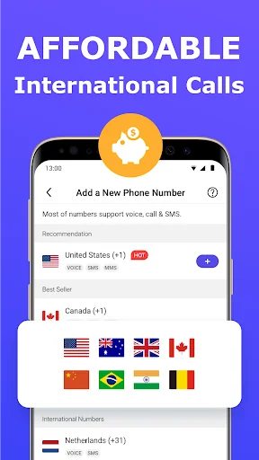 2nd Phone Number - Call & Text screenshot 4