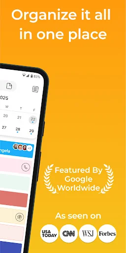 24me: Calendar, Tasks, Notes screenshot 2