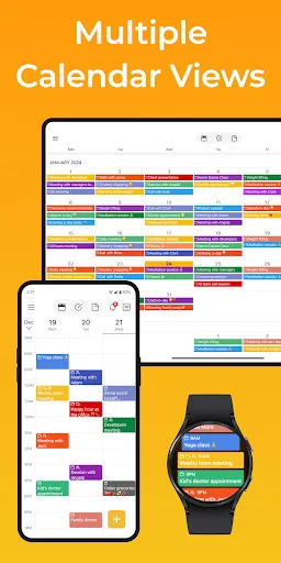 24me: Calendar, Tasks, Notes screenshot 3