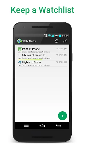 Web Alert (Website Monitor) screenshot 1