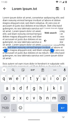 Select Text to Search screenshot 1