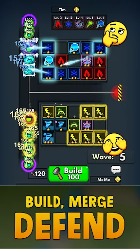 Merge Clash: Tower Defense TD screenshot 3
