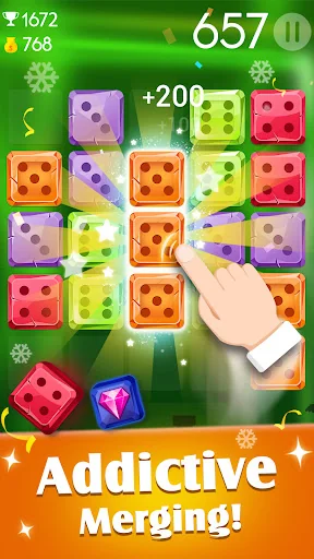 Jewel Story: Dice Merge Number screenshot 1