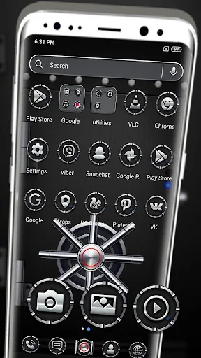 Metal Vault Launcher Themes screenshot 4