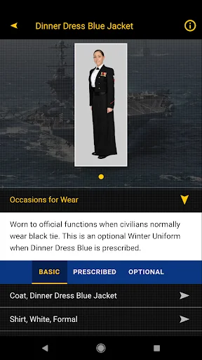 MyNavy UNIFORMS screenshot 3
