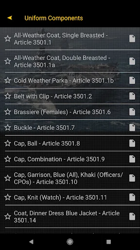 MyNavy UNIFORMS screenshot 4