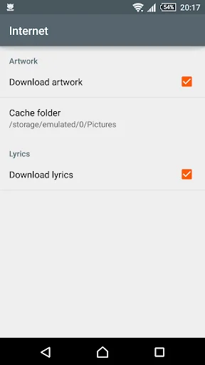 mMusic Internet Services