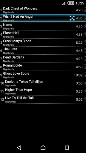 mMusic Audio Player screenshot 2