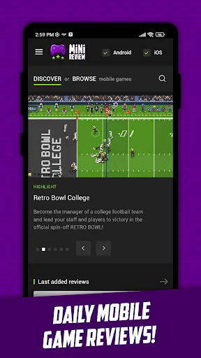 MiniReview - Game Reviews